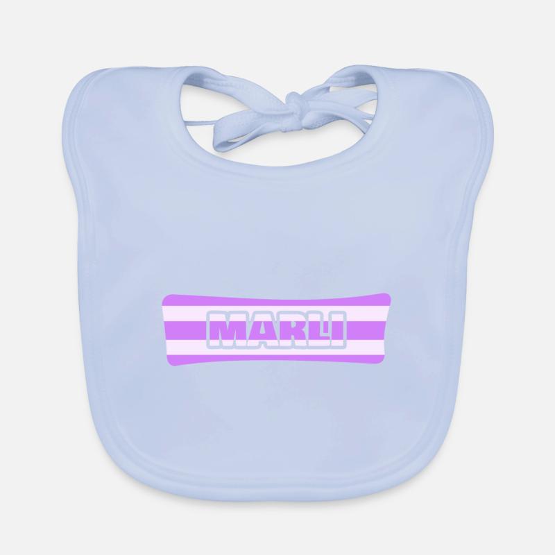 Marli comme mariage Bavoir bio Bébé