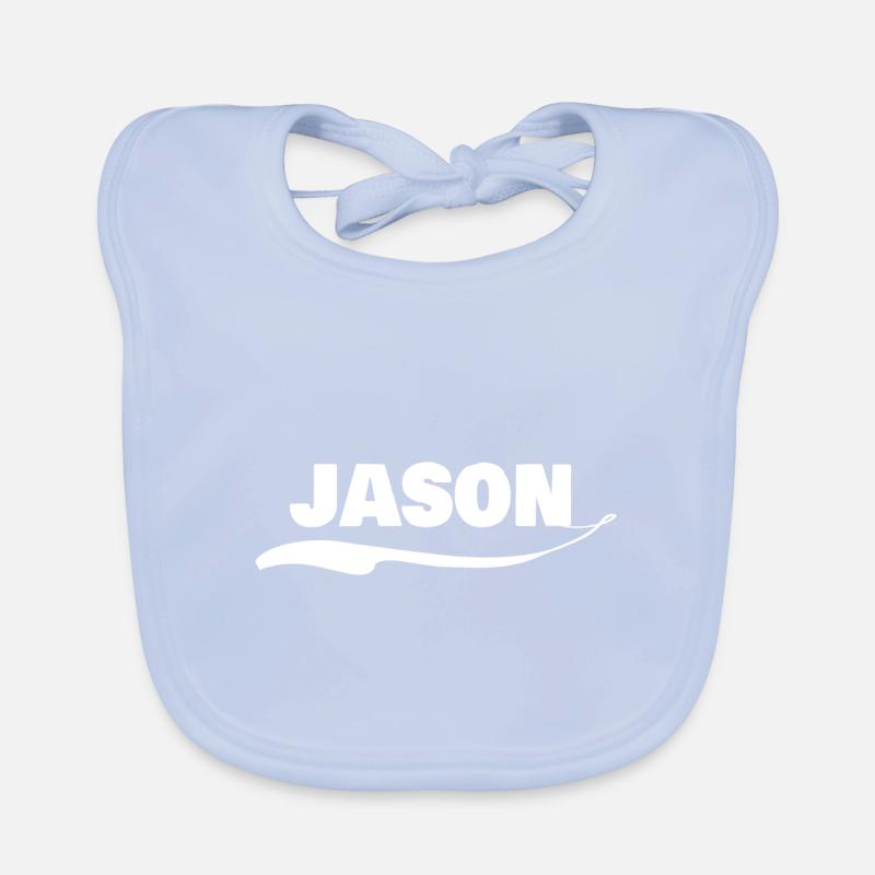 Gift for Jason Organic Baby Bibs