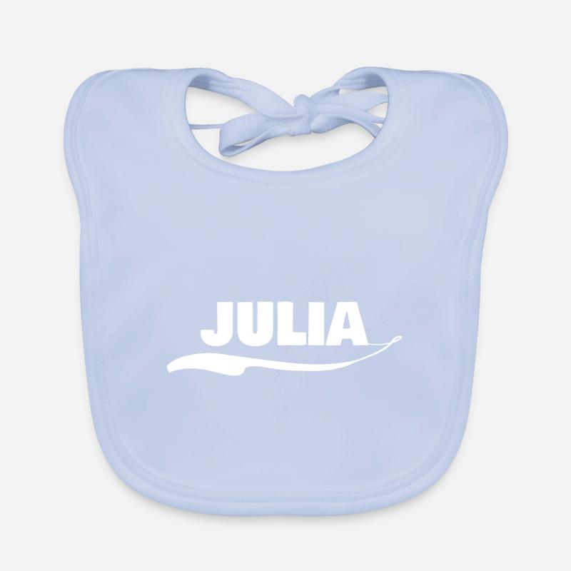 Julia comme prénom Bavoir bio Bébé