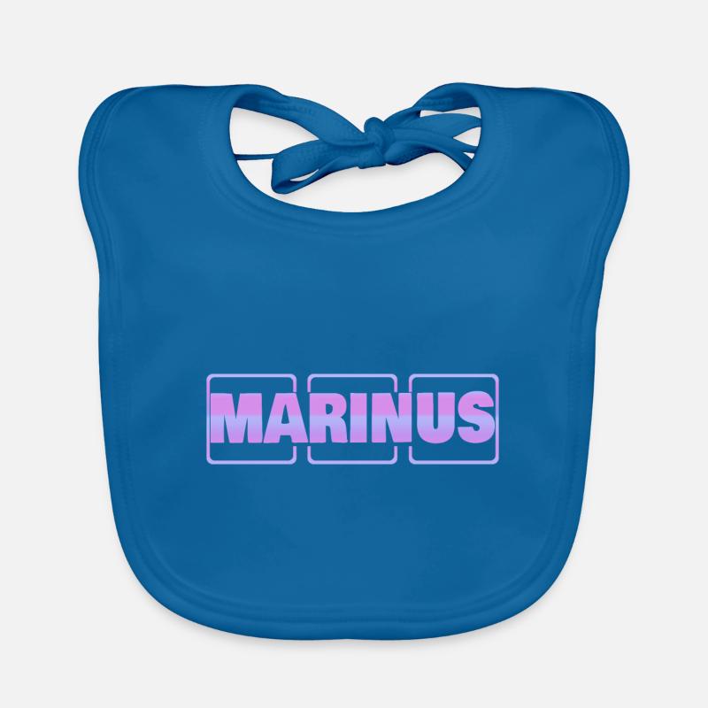 Geschenk für Marinus Baby Bio-Lätzchen