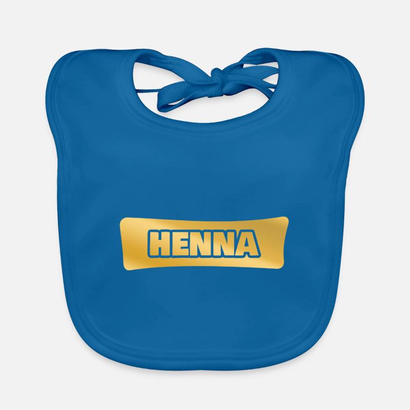 Henné Bavoir bio Bébé