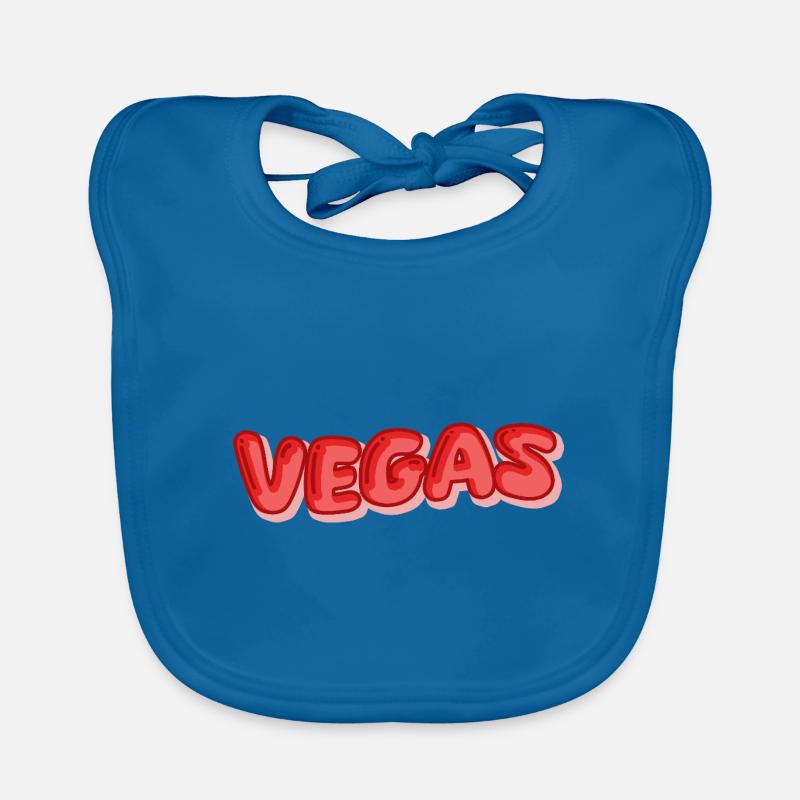 Vacances à Vegas Bavoir bio Bébé