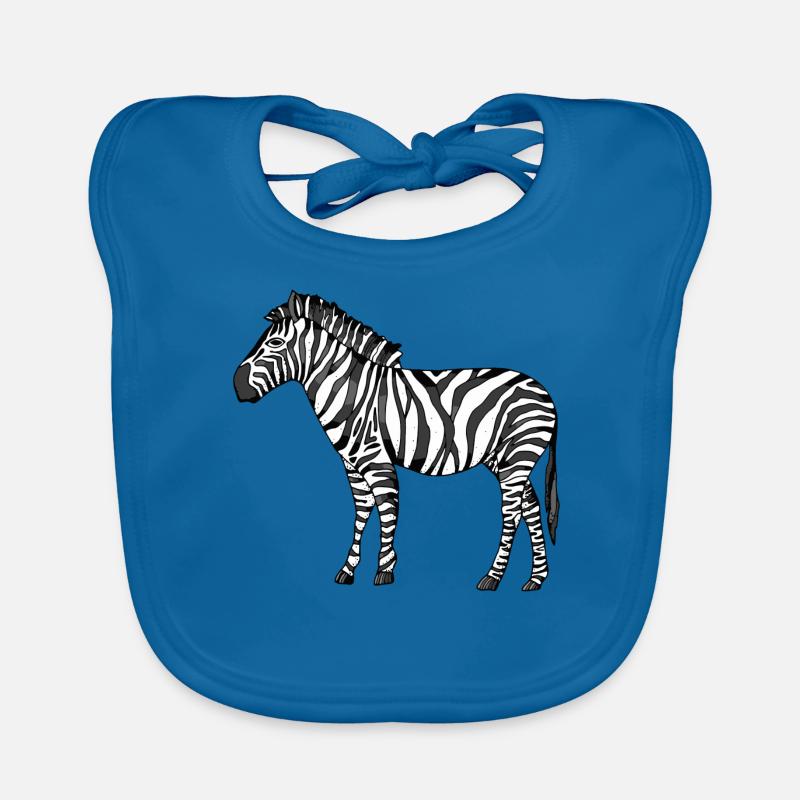zebra Organic Baby Bibs