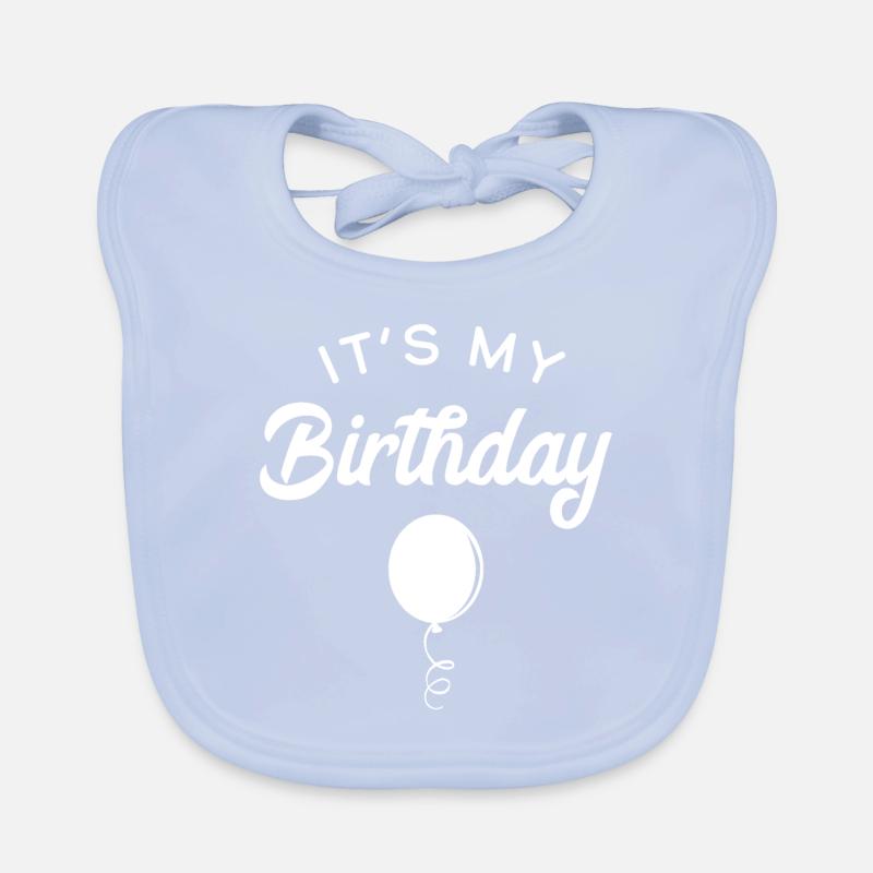 C’est mon anniversaire Bavoir bio Bébé