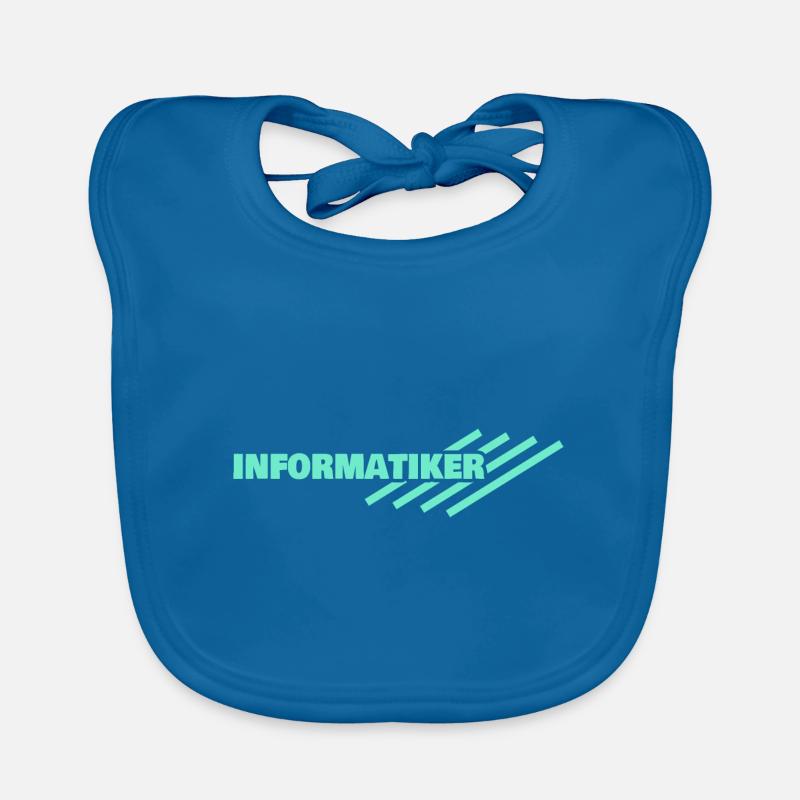 Computer scientist Organic Baby Bibs