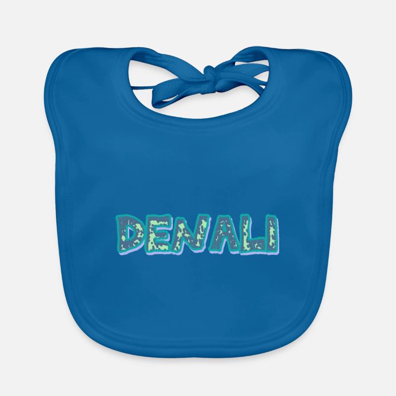 Denali as a mountain Organic Baby Bibs