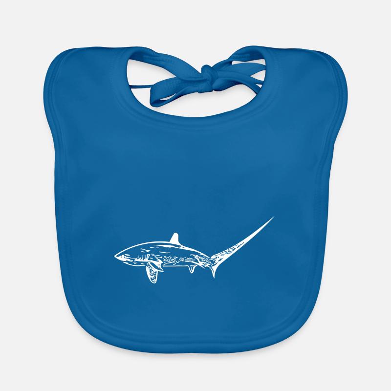 Requin renard élégant Bavoir bio Bébé
