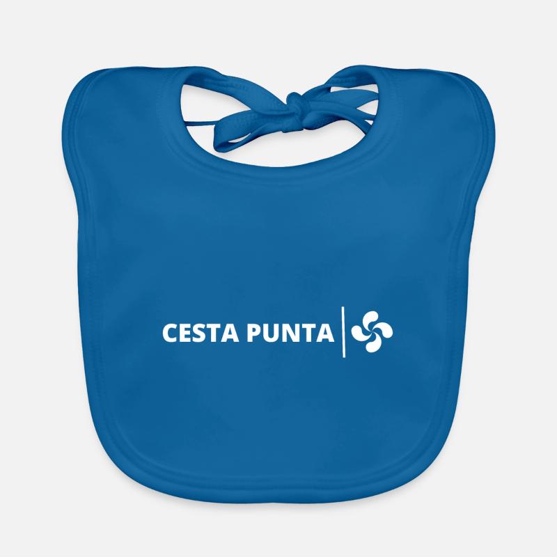 CESTA PUNTA CROIX BASQUE - Jeu de Pelote Basque Bavoir bio Bébé