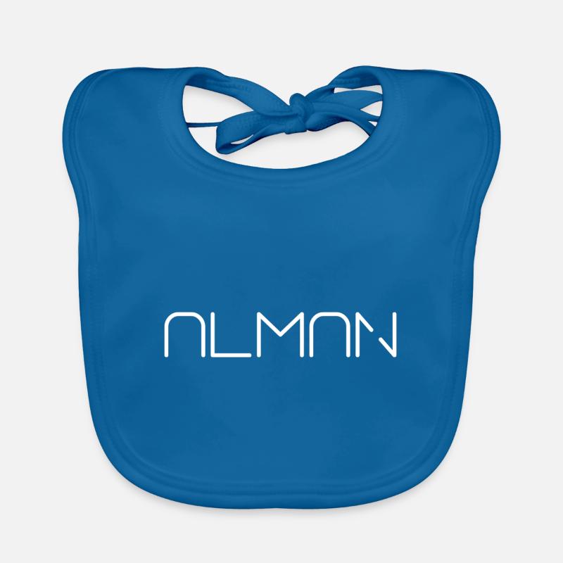 Alman saying font Organic Baby Bibs