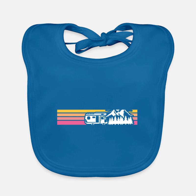 Camping Camping bande de camping Bavoir bio Bébé