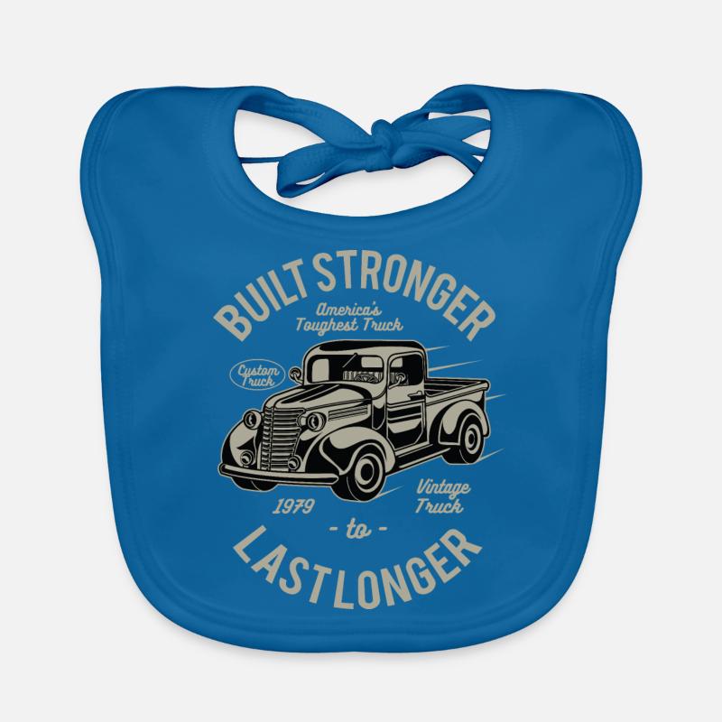 Built Stronger Organic Baby Bibs