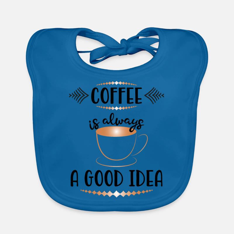 café Bavoir bio Bébé