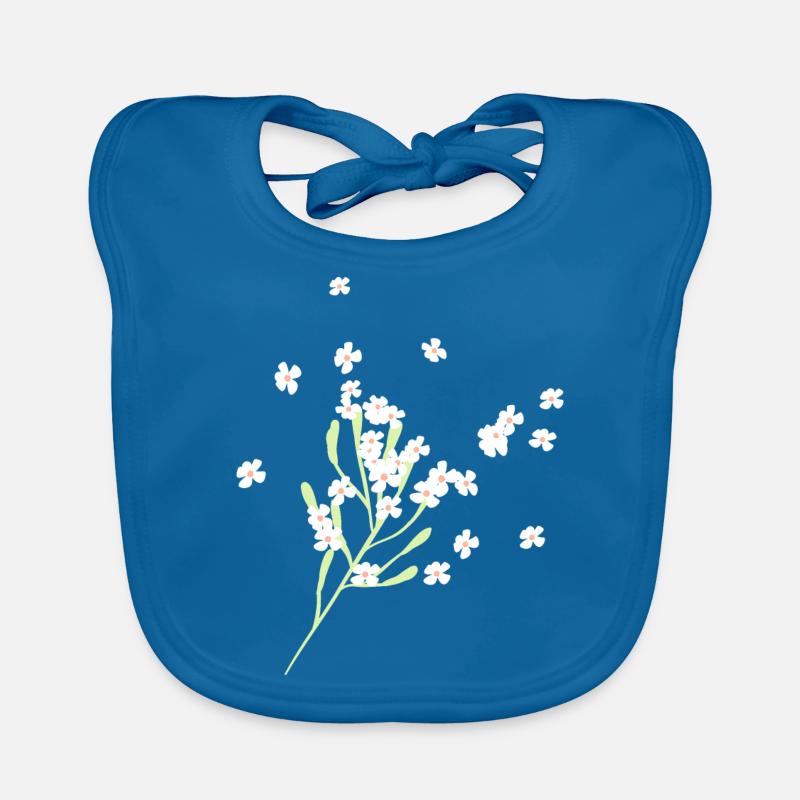 Fleurs fleurs Bavoir bio Bébé