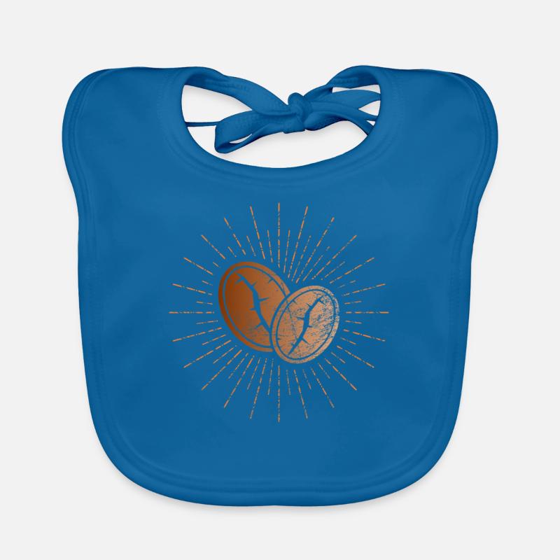 Grain de café Bavoir bio Bébé