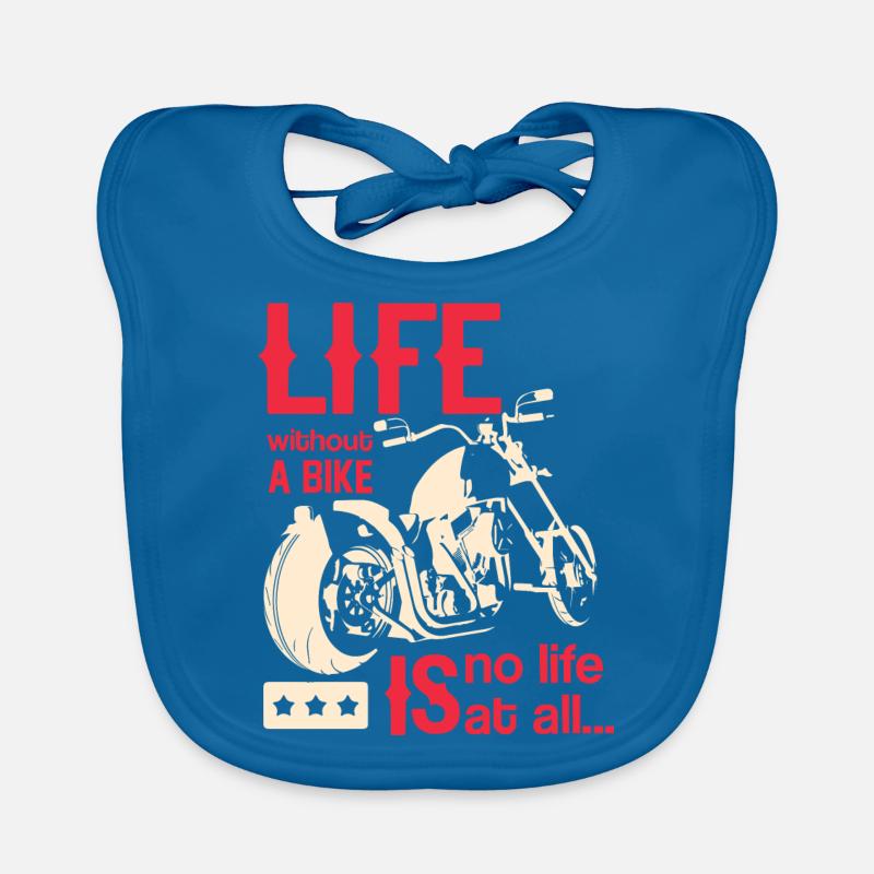 Motorrad Baby Bio-Lätzchen