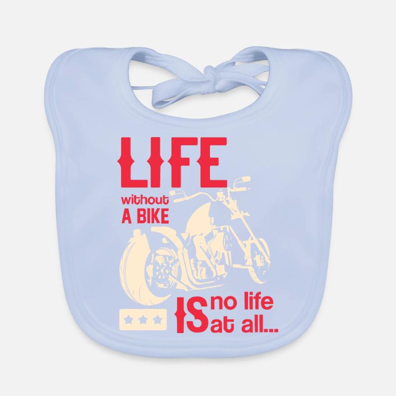 motorcycle Organic Baby Bibs