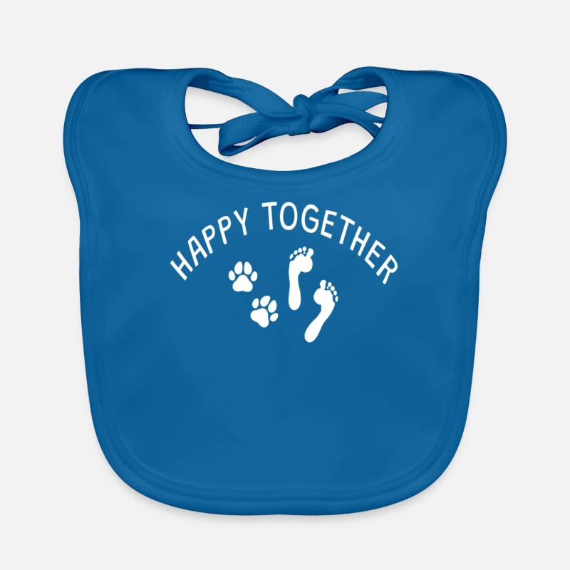 Doux heureux ensemble Doggo Bavoir bio Bébé