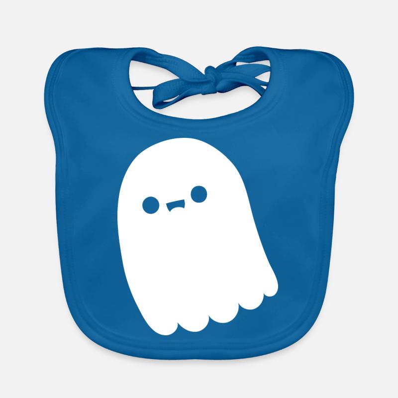 Geist - Baby Bio-Lätzchen - Pfauenblau