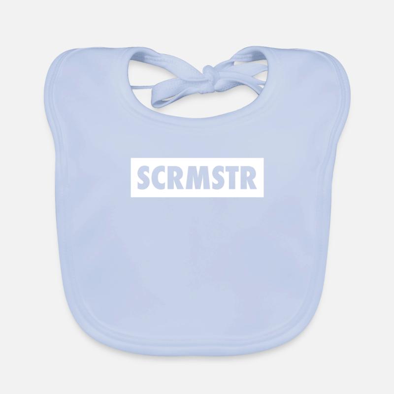 SCRMSTR - Maître Scrum Bavoir bio Bébé