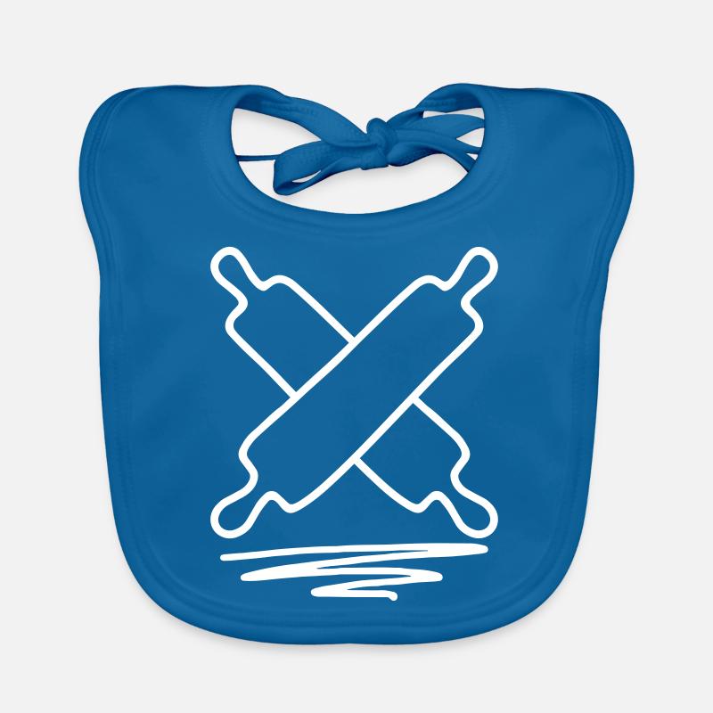 Rolling pin Organic Baby Bibs