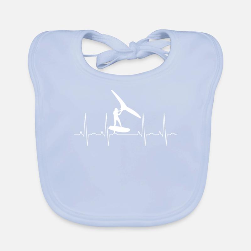 Wingsurf Pulse Frequency Organic Baby Bibs