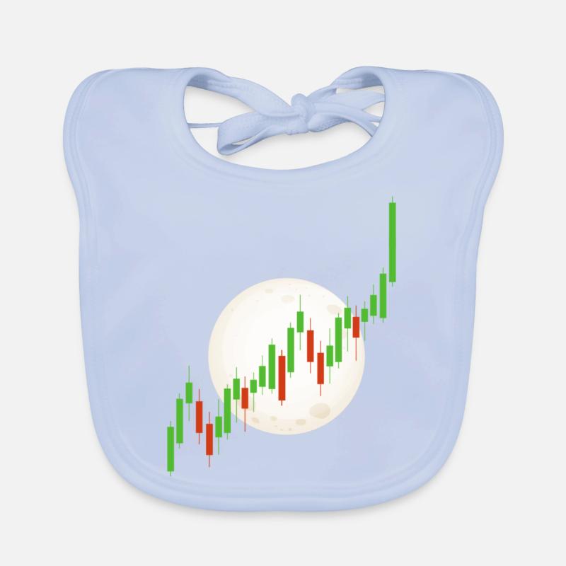 Blockchain Crypto Trading Currency Exchange Organic Baby Bibs