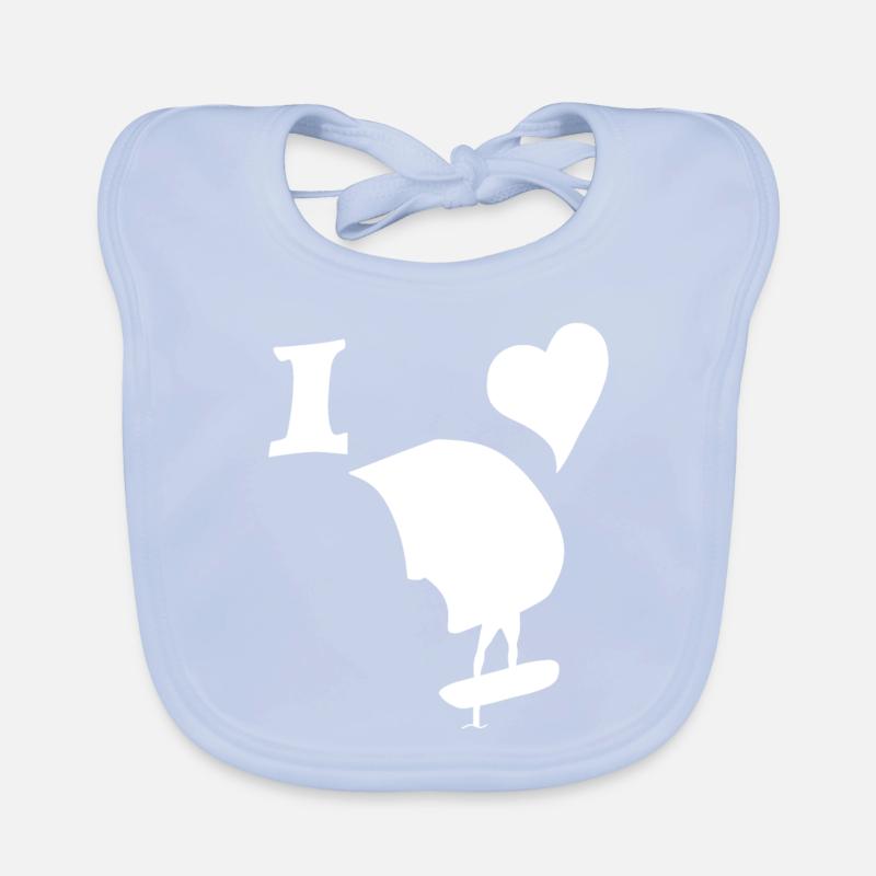 Véritable amour Wingfoil Bavoir bio Bébé