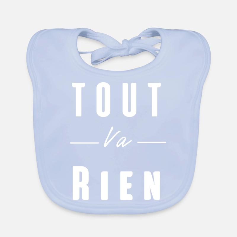 tout va rien Bavoir bio Bébé