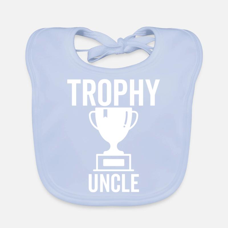 Trophäe Onkel Baby Bio-Lätzchen