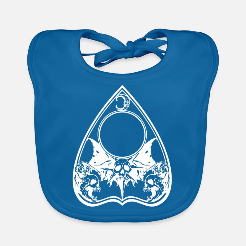 Planchette Bat Halloween Organic Baby Bibs