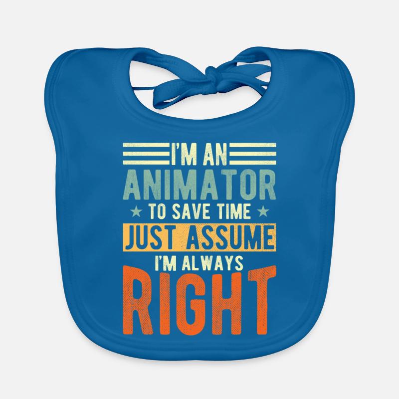 Animator Organic Baby Bibs