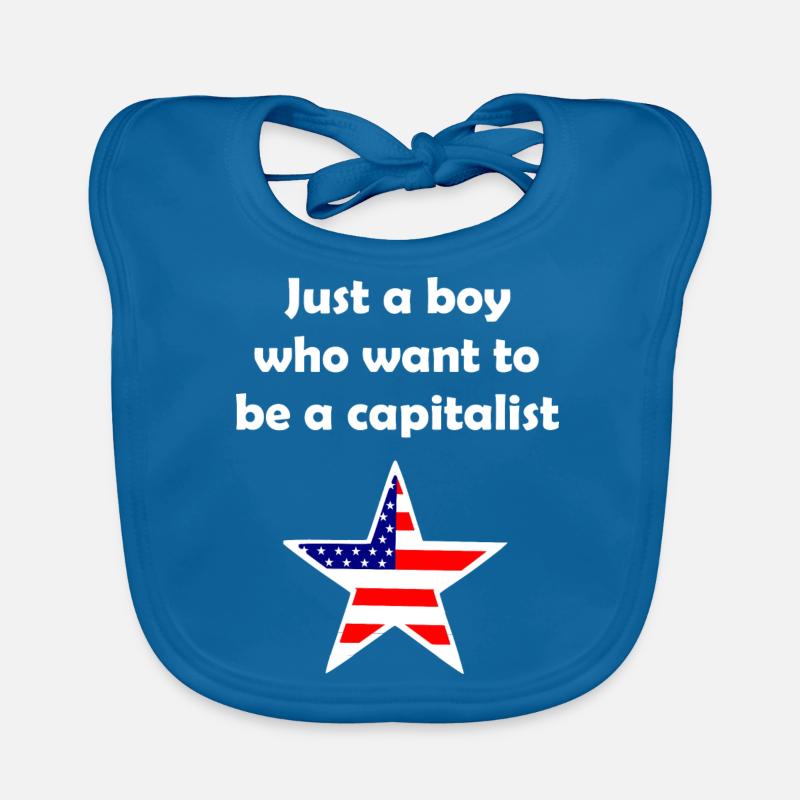 The capitalist Organic Baby Bibs