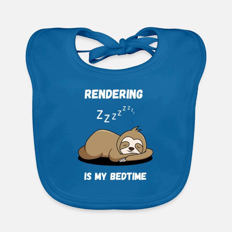 Rendering is my Bedtime - Video Editor Baby Bio-Lätzchen
