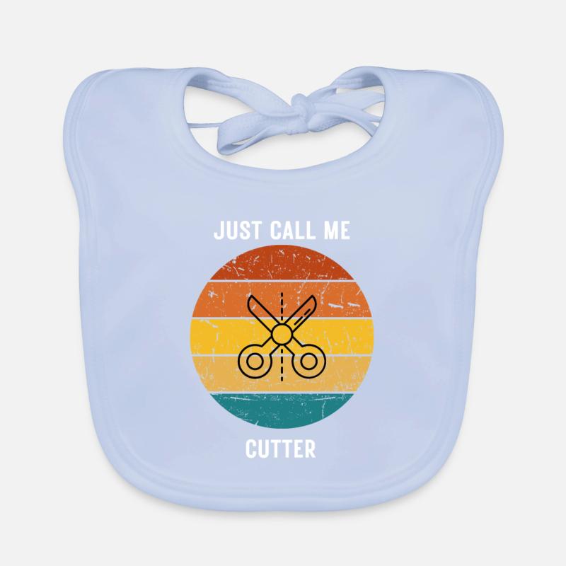 appelez-moi simplement Video Cutter Bavoir bio Bébé