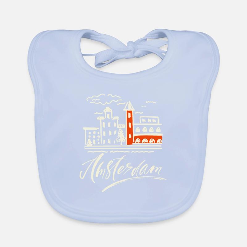 Amsterdam Bavoir bio Bébé