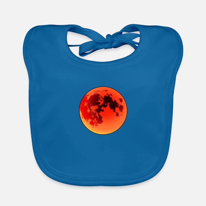 Lunar eclipse Organic Baby Bibs