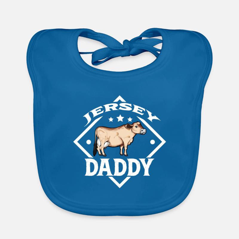 Jersey Daddy - Jersey Beef Organic Baby Bibs