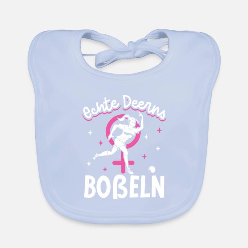 Echte Deerns Boßeln Baby Bio-Lätzchen