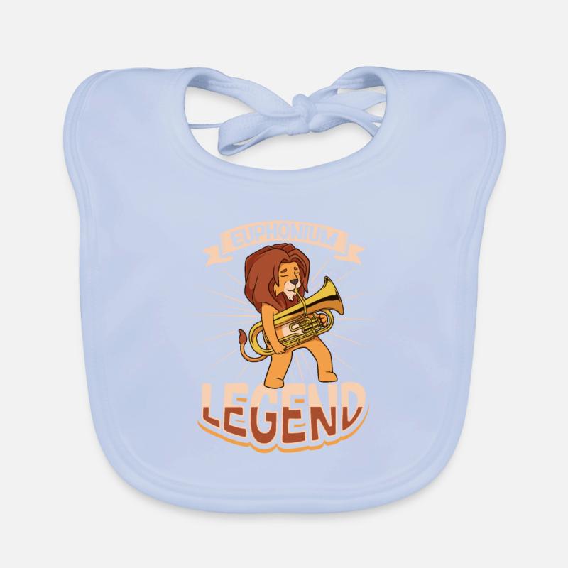 Euphonium Legend - Euphonist Organic Baby Bibs