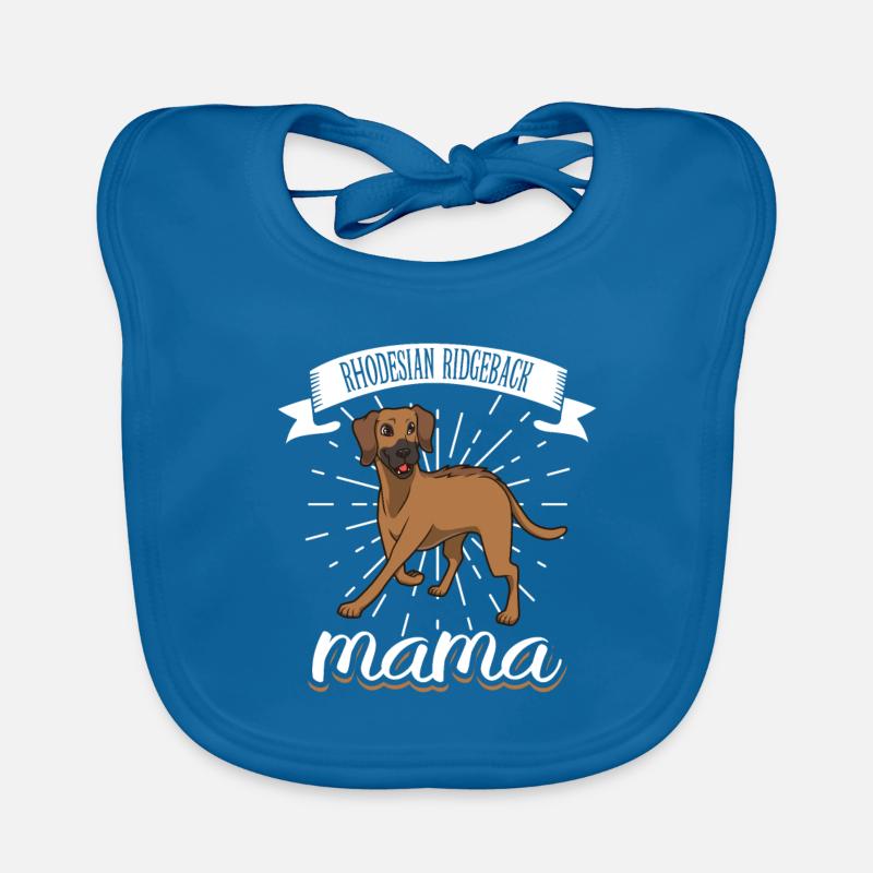 Rhodesian Ridgeback Maman - Rhodesian Ridgeback Bavoir bio Bébé