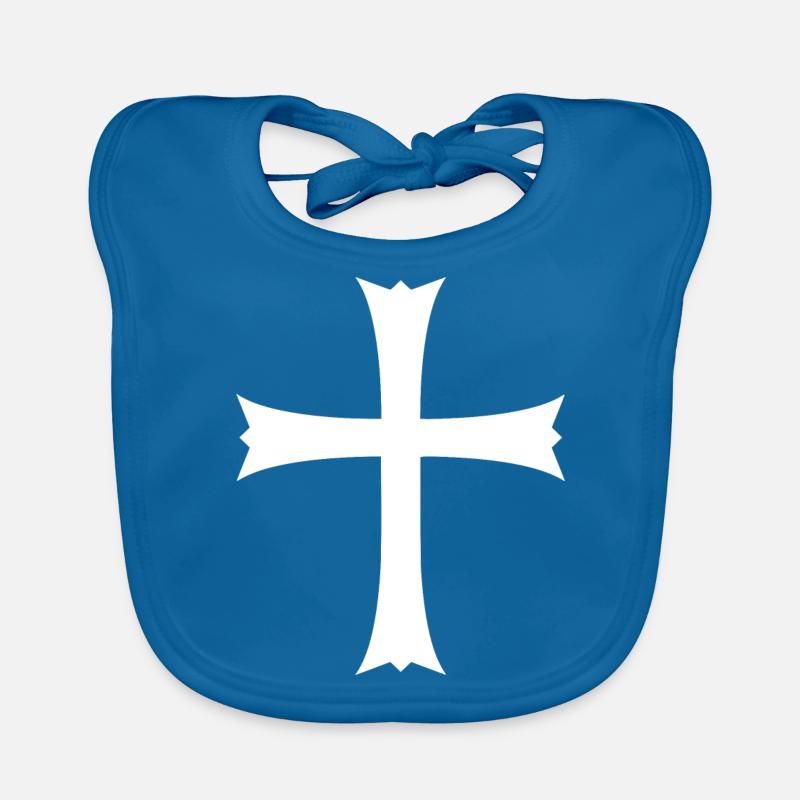 Croix de Jérusalem Croix de Jérusalem Bavoir bio Bébé