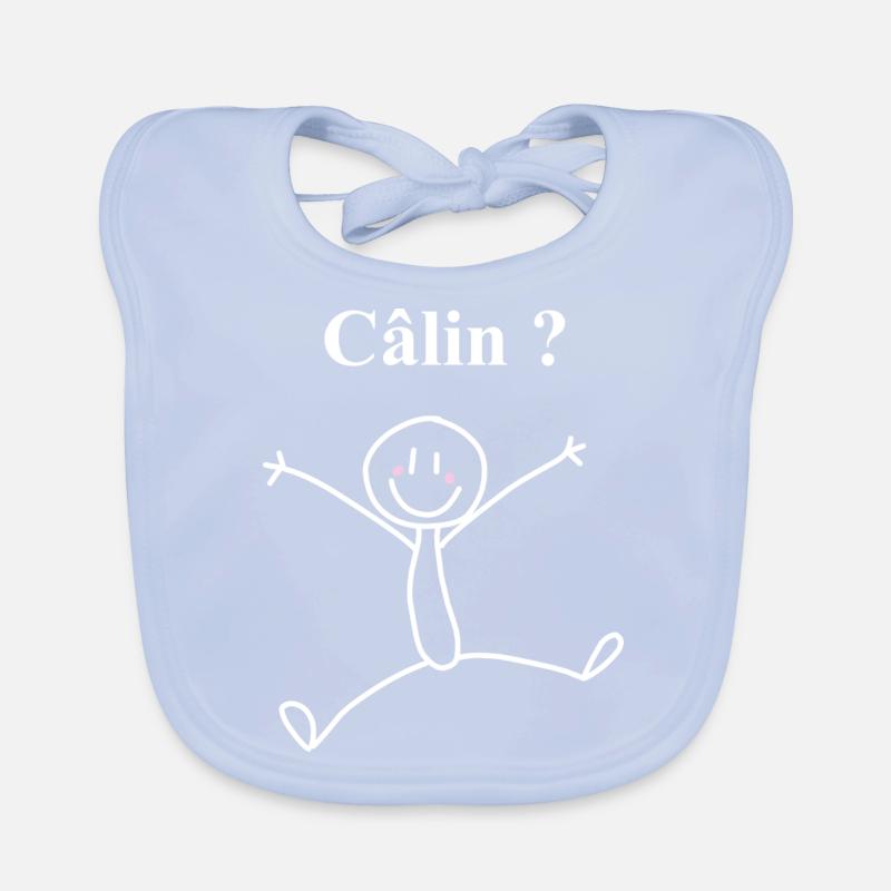 Fais moi un câlin Bavoir bio Bébé