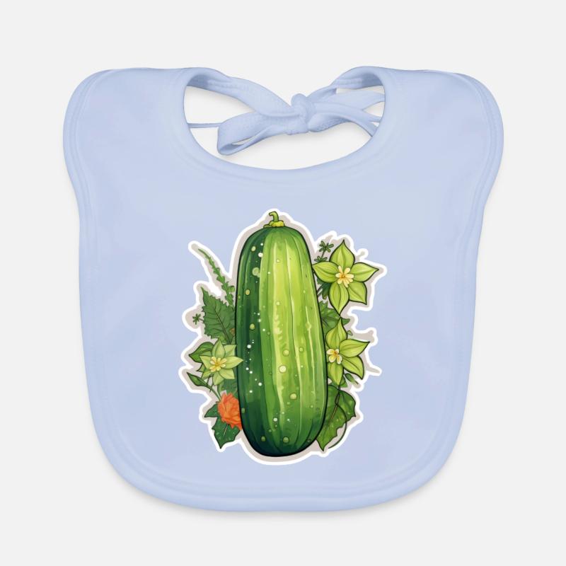 Concombre Bavoir bio Bébé