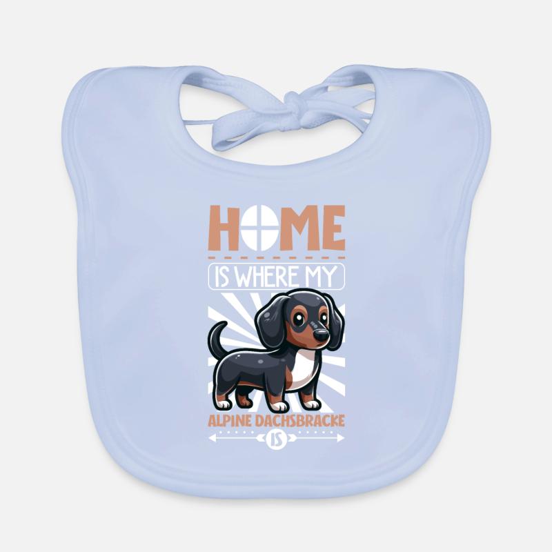Home - Alpine Dachsbracke Organic Baby Bibs
