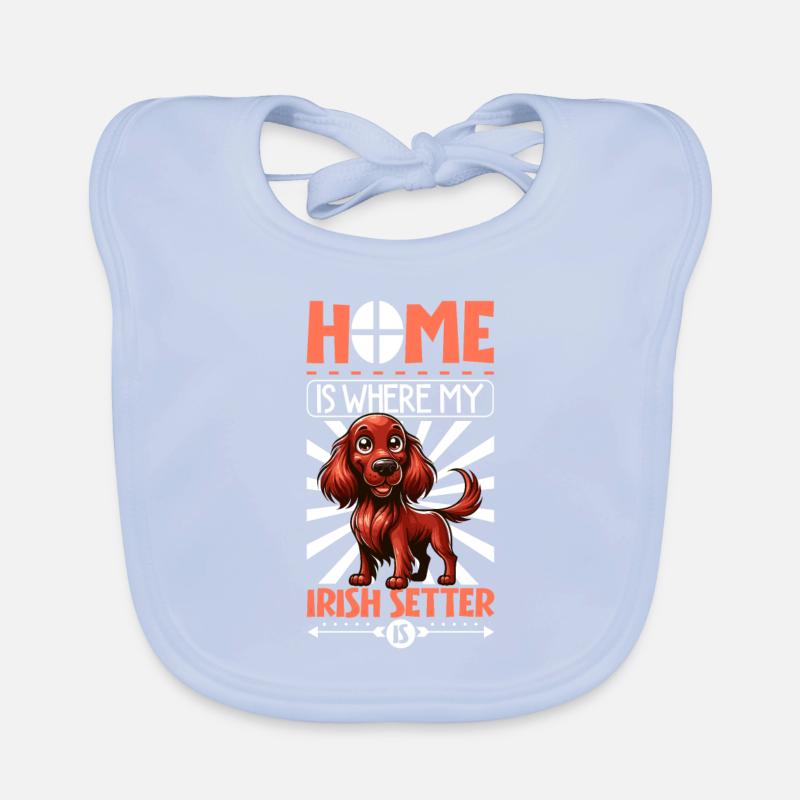 Home - Irish Red Setter Organic Baby Bibs