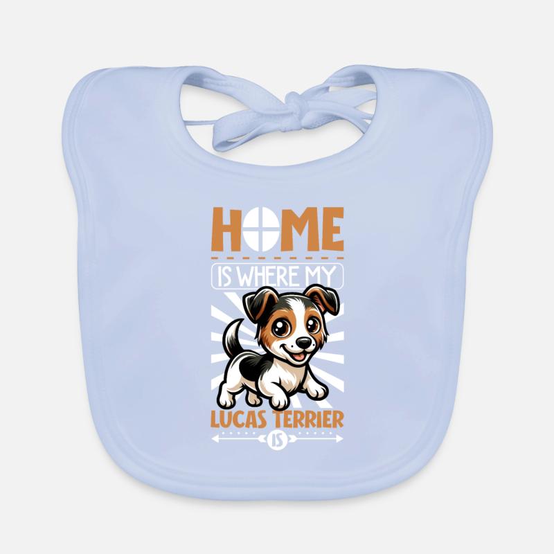 Zuhause - Sporting Lucas Terrier Baby Bio-Lätzchen