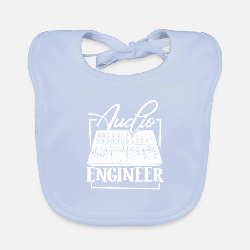 Tontechniker - Audio Engineer Baby Bio-Lätzchen