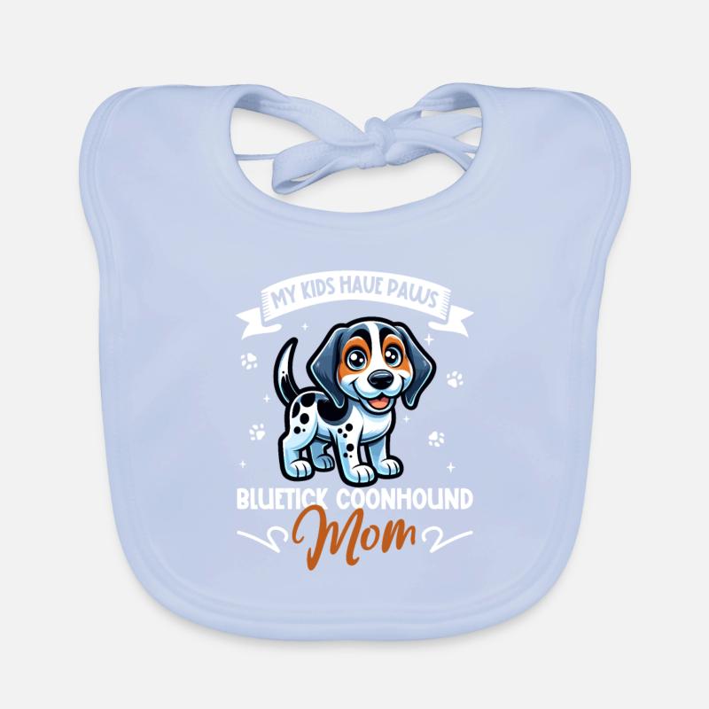 Bluetick Coonhound Maman Bavoir bio Bébé