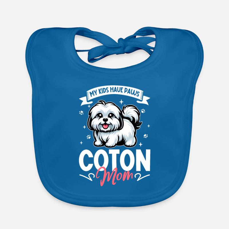 Coton de Tulear Mama Bavoir bio Bébé