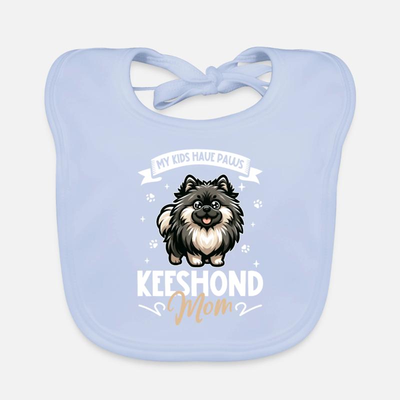 Wolfspitz Mom Organic Baby Bibs